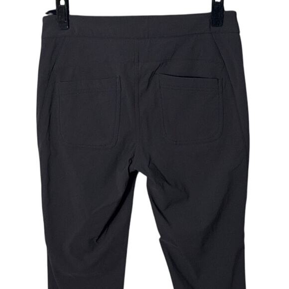 Athleta Wander Skinny Pant Ankle Zip Black Outdoor Hiking Size 6 - Picture 8 of 11